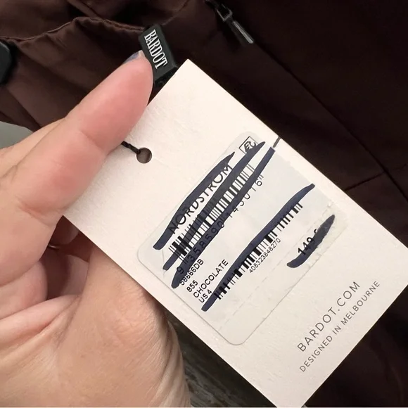 Bardot Strapless Brown Dress - Picture 6 of 8